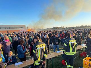Read more about the article Osterfeuer 2022 gut besucht