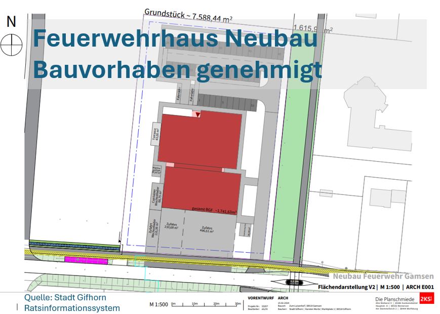 Read more about the article Feuerwehrhaus Neubau genehmigt